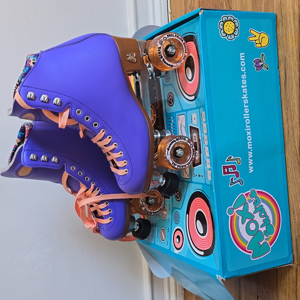 Moxi Skates Women's Vibrant Purple Roller Skates